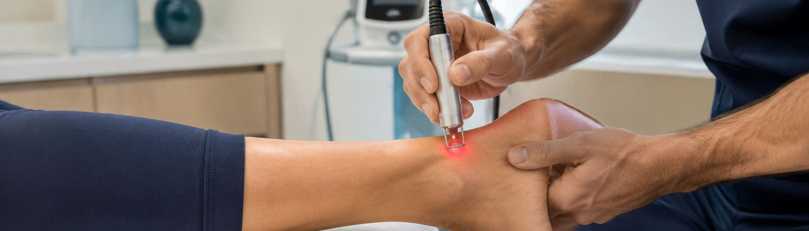 Traitement K-Laser chez votre podologue à Guyancourt